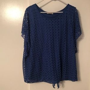 🎈3/$20🎈Roz&Ali women’s royal blue blouse